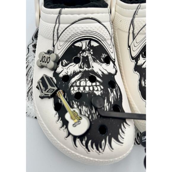 Crocs Classic Lined Clog Luke Combs Skully Sz 11M #145 - Picture 10 of 10